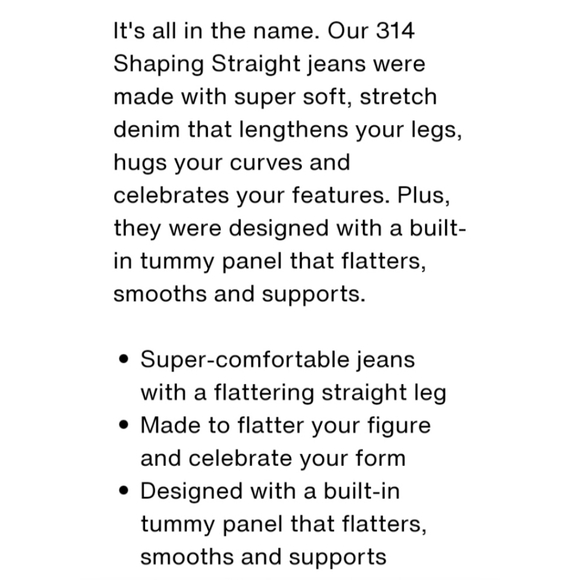 LEVI'S 314 Shaping Straight jeans - Picture 5 of 8